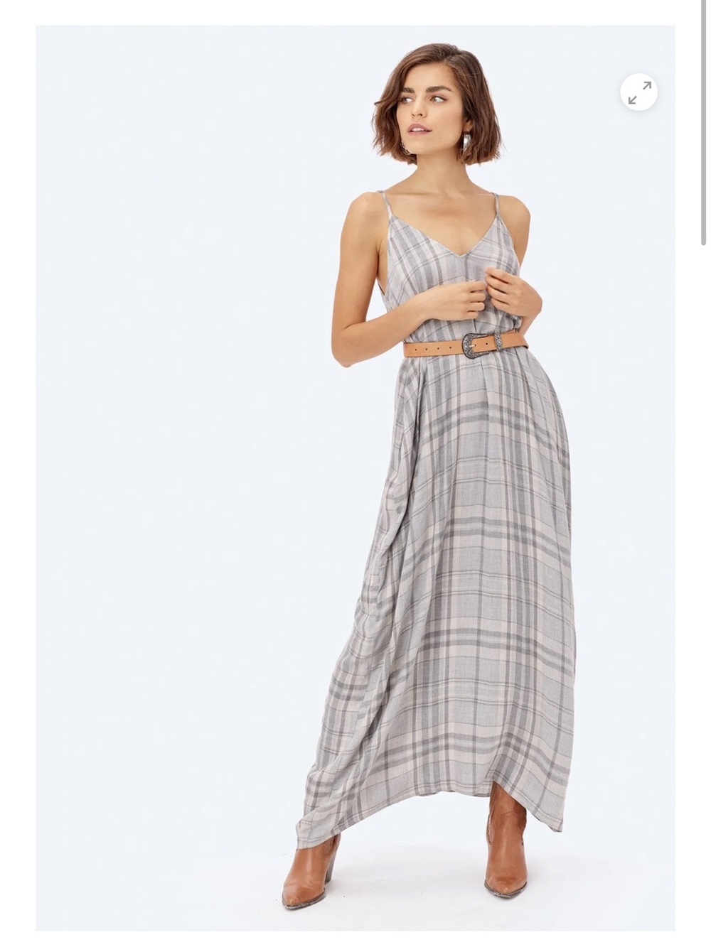Rosalind Plaid Mila Maxi - Lovestitch
